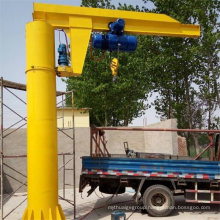 Carefully Crafted Bzd Type Pillar Cantilever Crane 360 Degree Rotational Angle